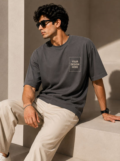 Thread Rare Signature Custom Tee – Charcoal Grey
