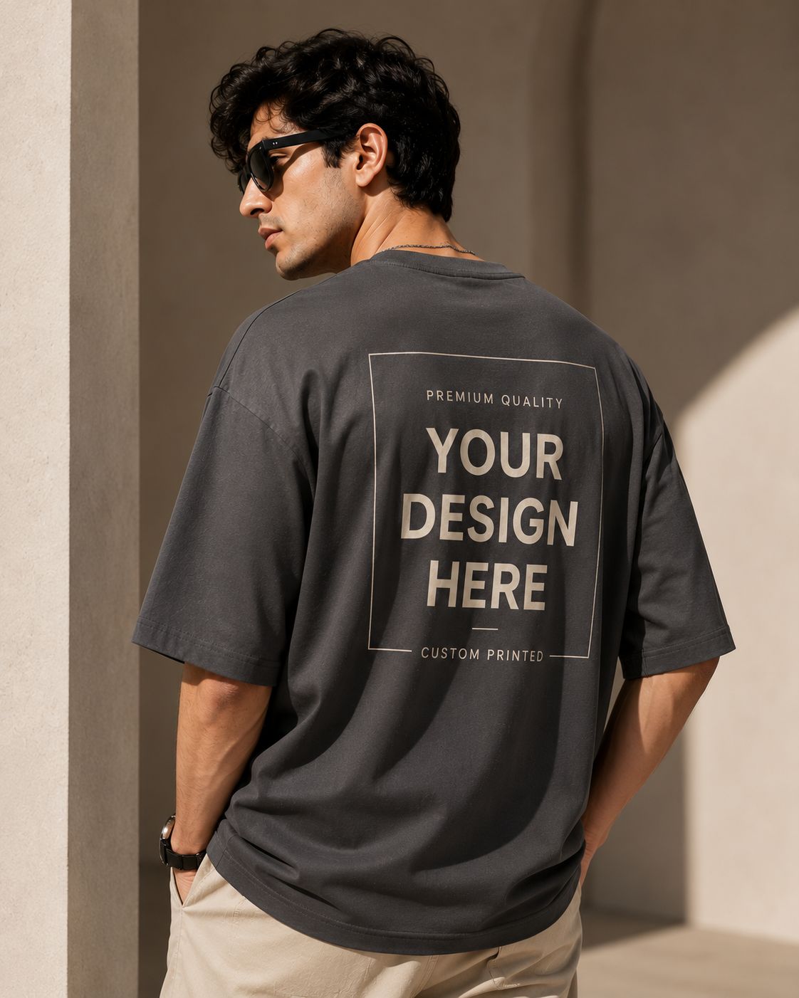 Thread Rare Signature Custom Tee – Charcoal Grey
