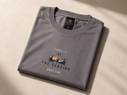 THREAD RARE The Seaside Oversized T-Shirt – Grey