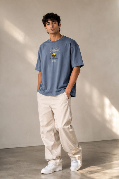 THREAD RARE Fearless 1989 Oversized T-Shirt | Premium Cotton Streetwear Tee for Men