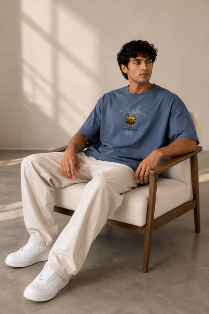 THREAD RARE Fearless 1989 Oversized T-Shirt | Premium Cotton Streetwear Tee for Men