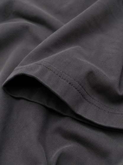 THREAD RARE Oversized Charcoal Grey T-Shirt | Premium Heavy Cotton Streetwear