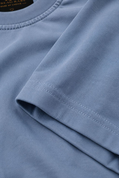 THREAD RARE Premium Oversized T-Shirt – Dusty Blue